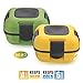 Pinnacle High Quality Thermal Leakproof Lunch Box - Durable Insulated Lunch Containers for Adults and Kids ~ Set of 2 ~ 16 Oz. ~ Yellow and Green ~ Fresh 'n' Go