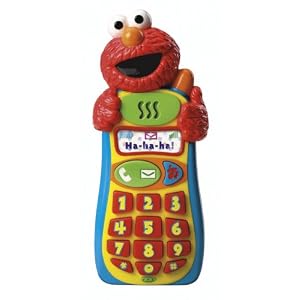 Fisher-Price Sesame Street Elmo Knows Your Name Cell Phone by Fisher-Price