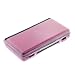 Durable Hard Crystal Clear Cover Case with Pink Silicone Skin for Nintendo NDS DS Lite