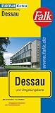 Falk Stadtplan Extra Standardfaltung Dessau mit Roßlau