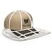 Ball Cap Washer - Safely Clean Your Cap In The Washing Machine or Dishwasher (White) (12"H x 8.5"W x 4.5"D)
