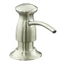 KOHLER K-1893-C-BN Soap or Lotion Dispenser with Transitional Design, Vibrant Brushed Nickel