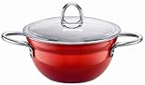 Review Silit 91 2220 1748 / Silit 2-1/2-Quart Cook N Serve with Lid, Energy Red