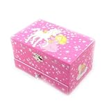 Coffret &agrave; Bijoux "La Licorne et La Princesse" musical