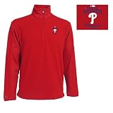 Philadelphia Phillies MLB WS 2008 Champs Frost Polar Fleece Pullover (Dk Red)