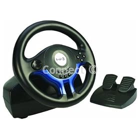 Logic 3 TopDrive GT1 Steering Wheel Controller for Playstation
