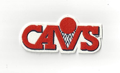 Vintage 1980's NBA Cleveland Cavaliers Cavs Patch 6 3/8" wide x 3" high (sew on only) Throwback Logo
