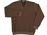 Joseph & Lyman Cashmere V Neck Sweater - Men's Purple Large