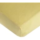 American Baby Company Jersey Knit Crib Sheet, Maize