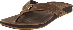 Reef Men's Leather J-Bay Thong Sandal