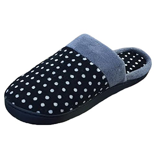 Isotoner Women's Microterry Contrast Trim Clog Slipper