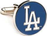 Cufflinks Inc Men's LA Dodgers Cufflinks Blue/White