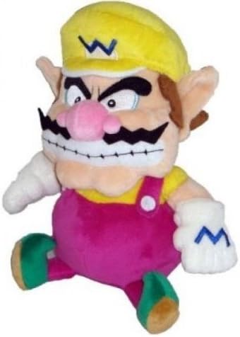 Global Holdings Super Mario Plush Toy - 9" Wario by Global Holdings