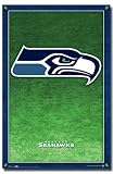 Seattle Seahawks NFL Logo Art Poster Print 22x34