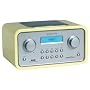 Tangent 11163 TRIO yellow high gloss Dab Radio with alarm clock