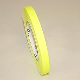 Pro Tapes Pro-Artist-Neon Fluorescent Artist/Console Tape: 1/2 in. x 60 yds. (Fluorescent Yellow)