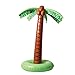 happy deals Inflatable Luau Palm Trees (Set of 2), One Large/68/One Small/27