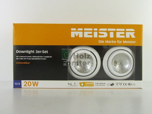 MEISTER Downlight Rund 12Volt
