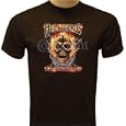 Hell Rider Ride With The Devil T-shirt, Chopper T-shirts, Motorcycle T-shirts