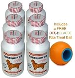 6-PACK Cosequin DS 250 Ct (1500 tabs) Chew + free Rita