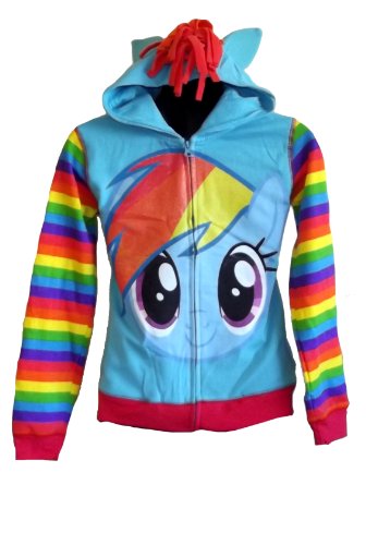 My Little Pony Rainbow Dash Youth Zip Up Hoodie