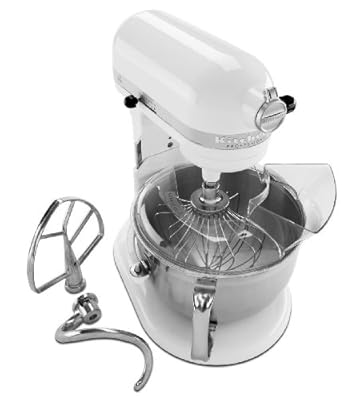 Kitchenaid Kp26n9xwh 6-quart Stand Mixer Professional Lift White New Gift for Your Family
