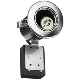 SCAN PROD - SL23020TI-RF - Spot encastr� pivotant - IP21, GU10, 20W - acier bross�