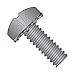 8-32 x 5/16" SEMS Screws/External Tooth Washer/Phillips/Pan Head/Steel/Black Zinc (Carton: 10,000 pcs)