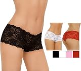 Soft Stretch Lace Tanga Shorts