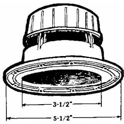 United States Hdwe. V-016B Plumbing Cap