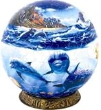  : Unicorn Enterprises A1521_6 Tropic Dolphins 6 Inch Puzzle Sphere 240 pc puzzle