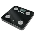 Salter 9106 Glass Body Analyser Scale Black