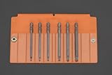 エスコ 6本組/89mm[BallTorx]ドライバービット EA611GM-100