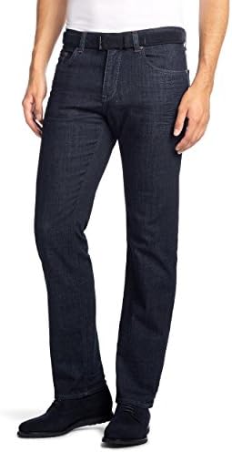 Hugo Boss Maine Regular Fit Jean- Navy, 42 x 34