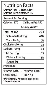 My Coconut Kitchen Tart 'N Toasty Cherry Coconut Butter Toasted Coconut Tart Cherries Almonds Organic Gluten-free Peanut-free Dairy-free Low Sugar