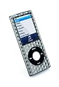 Tuff-Luv Bling-Bling Silicone skin case cover for (Ipod Nano 4th  Gen 8GB/16GB) - (Gun-Metal)