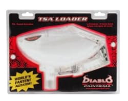 Diablo Backman LED TSA Paintball Loader -Clear