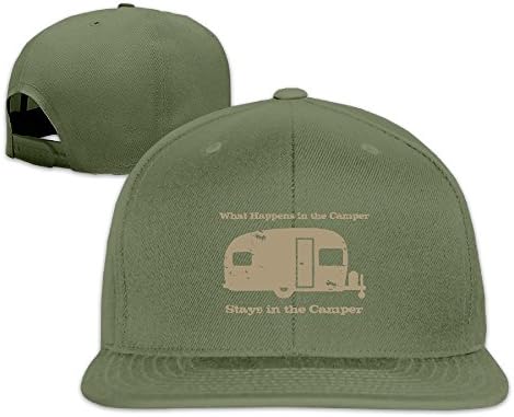 What Happens In The Camper Flat-along Sun Hats