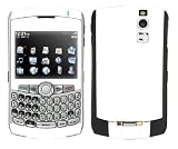 White Skin Cover Design Decal Skin Sticker for BlackBerry Curve 8350i Cell Phone