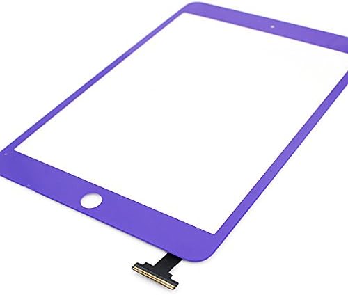 Screen Replacement Parts Front Glass Panel Touch Lens Digitizer for Ipad Mini (purple)