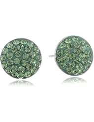 Carnevale Sterling Silver Swarovski Elements Stud Earrings