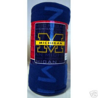 University of Michigan Fleece Blanket