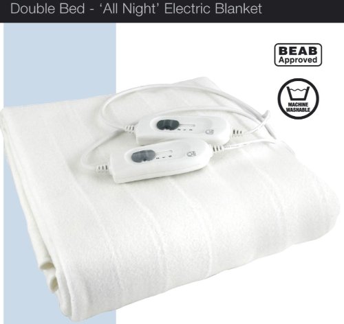 Lloytron F903 Double Bed All Night Electric Blanket NEW