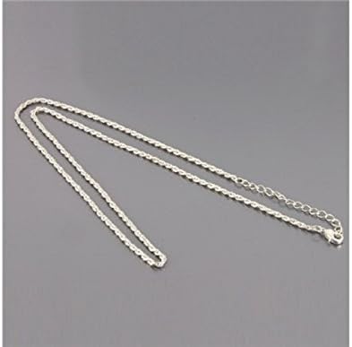 60cm Shining Metal Necklace Carrying Sling for USB Flash Drives (Silver) M. by Chonlyshop