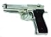 WE Full Metal M9 Gas Blow Back Gun (Silver) BB -- WE-054