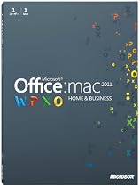Microsoft Office for Mac Home and Business 2011-1パック [パッケージ]