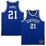 Nike Kentucky Wildcats #21 Tayshaun Prince Royal Blue Tackle Twill Basketball Jersey
