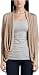 Kenneth Cole Women's Open-Front Cardigan,Dark Sand,Medium