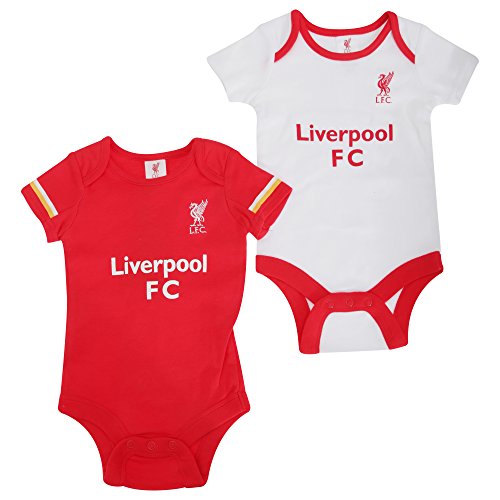 Liverpool FC Authentic EPL Baby Onesies 2 Pack 15/16 design (3-6 MONTHS)