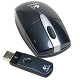 Logitech Cordless Optical Mouse for Notebooks Onyx